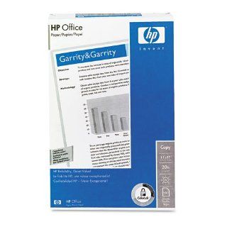 HP Products   HP   Office Paper, 92 Brightness, 20lb, 11 x 17, White, 500 Sheets/Ream   Sold As 1 Ream   Enjoy HP's world famous reliability at a great value.   The ideal all around the office paper.   It's suitable for copies, drafts, memos and ot