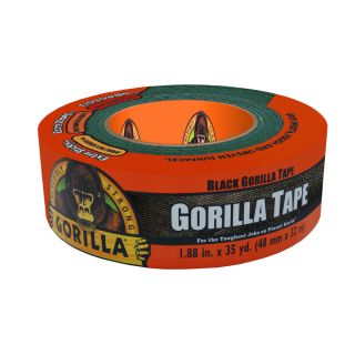 GORILLA TAPE 1.88 in x 105 ft Black Tape