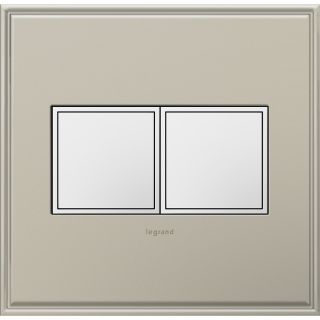Legrand 15 Amp Adorne Pop Out White Square Duplex Electrical Outlet