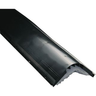 Air Vent Charcoal Plastic Ridge Vent (Fits Opening 1.5 in; Actual 48 inx9.7500 in)