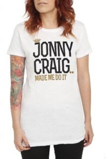 Jonny Craig Made Me Do It Girls T Shirt Size  X Small Clothing