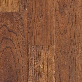Style Selections 7.99 in W x 3.96 ft L Canyon Cherry Embossed Laminate Wood Planks