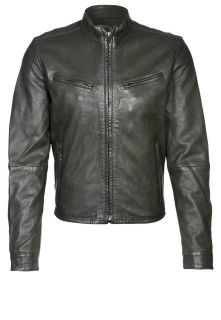 Levis Made & Crafted   Leather jacket   oliv