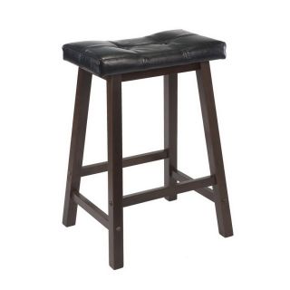 Winsome Wood Antique Walnut 24 in Counter Stool