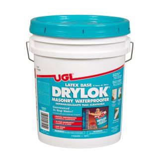 DRYLOK 5 Gallon White Latex Masonry Waterproofer