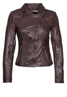 0039 Italy   BIKER   Leather jacket   red