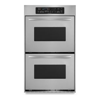 KitchenAid Architect Self Cleaning Convection Double Electric Wall Oven (Stainless Steel) (Common 24 in; Actual 23.75 in)