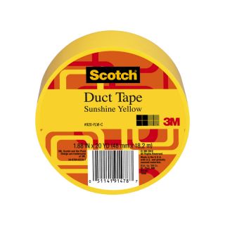 Scotch 1.88 in x 60 ft Yellow Duct Tape