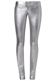 SLY 010   Leather trousers   silver