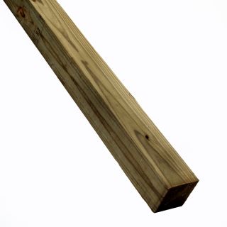 #2 Pressure Treated Lumber (Common 4 x 4 x 10; Actual 3.5 in x 3.5 in x 10 ft)