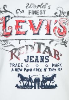 Levis® CAPS   Print T shirt   white