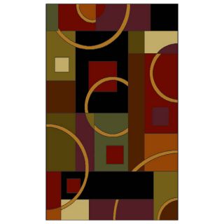 Shaw Living 26 in x 38 in Multi Pulsar Accent Rug