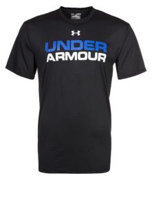 Under Armour   WORD MARK   Sports shirt   black