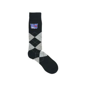 New York Rangers For Bare Feet Argyle Dress Sock