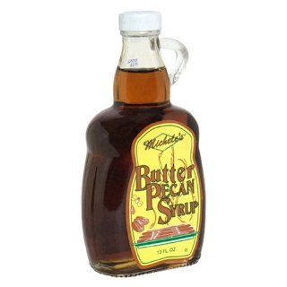Michele Foods Butter Pecan Syrup 13 oz.  Grocery & Gourmet Food