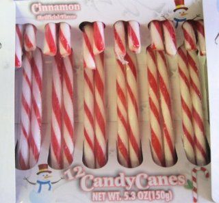 12pk Candy Cane Cinnamon  Hard Candy  Grocery & Gourmet Food