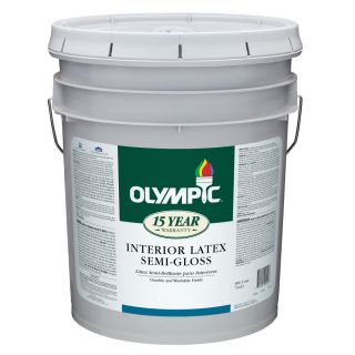 Olympic 619 fl oz Interior Semi Gloss White Latex Base Paint