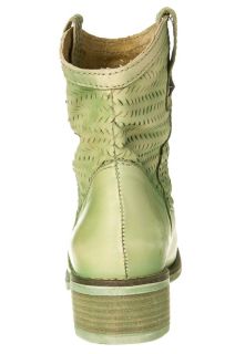 Virus Cowboy/Biker boots   green