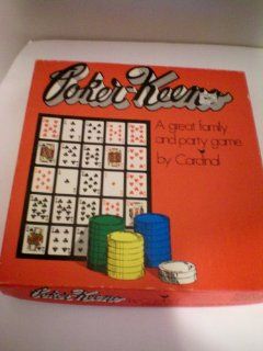 Poker Keeno    Great Family and Party Game    Contains 12 Poker Keeno Playing Boards and 200 Chips and Instructions 