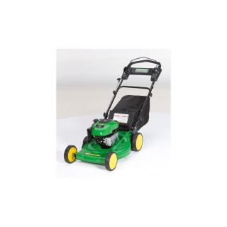 John Deere JS38 190 cc 22 in Self Propelled Rear Wheel Drive 3 in 1 Gas Push Lawn Mower with Briggs & Stratton Engine