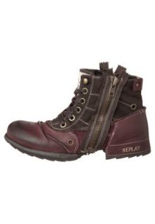 Replay   CLUTCH   Lace up boots   brown