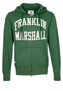 Franklin & Marshall   FLEECE   Tracksuit top   green