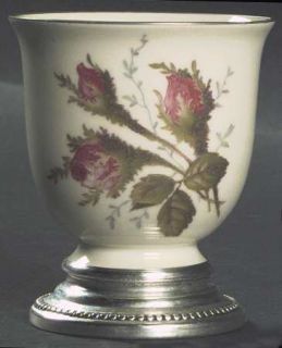 Rosenthal   Continental Moss Rose (Pompadour, Ivory Body) Single Egg Cup, Fine C