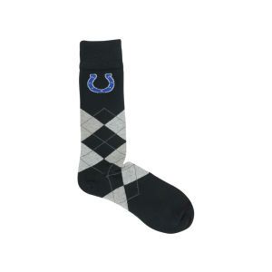 Indianapolis Colts For Bare Feet Argyle Dress Sock