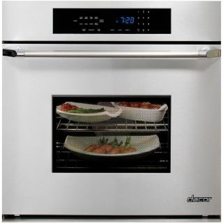 Dacor Self Cleaning Convection Single Electric Wall Oven (Stainless Steel with Chrome Trim) (Common 30 in; Actual 29.875 in)