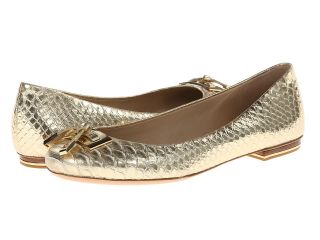 Michael Kors Collection Pearl Womens Flat Shoes (Gold)