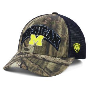 Michigan Wolverines Top of the World NCAA Trapper Meshback Hat