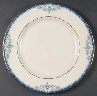 Lenox China Columbia Dinner Plate, Fine China Dinnerware   Presidential Col, Blu