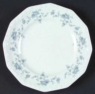 Rosenthal   Continental Blue Bouquet Salad Plate, Fine China Dinnerware   Maria,
