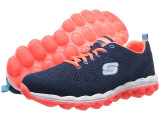SKECHERS Inspire Womens Lace up casual Shoes (Navy)
