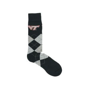Virginia Tech Hokies For Bare Feet Argyle Dress Sock