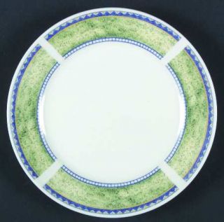 Sango Jubilee Salad Plate, Fine China Dinnerware   Purple Flowers,Blue Berries,Y