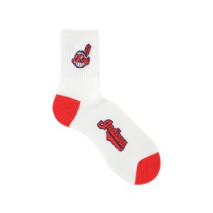 Cleveland Indians For Bare Feet Ankle White 501 Sock