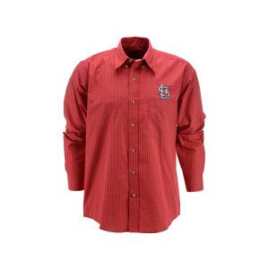 St. Louis Cardinals Antigua MLB Esteem Long Sleeve Button Down Shirt