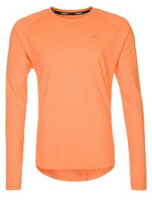Nike Performance   MILER   Long sleeved top   orange