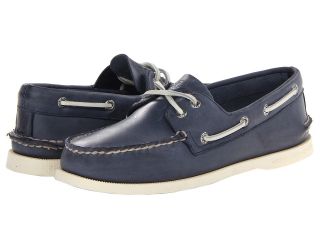 Sperry Top Sider A/O 2 Eye Free Time Mens 1 2 inch heel Shoes (Blue)