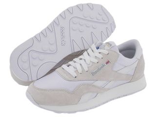 Reebok Lifestyle Classic Nylon Mens Classic Shoes (White)