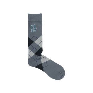 Seattle Mariners For Bare Feet Argyle Dress Sock