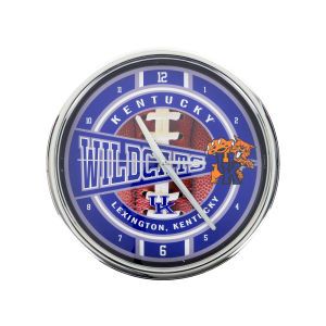 Kentucky Wildcats Chrome Clock