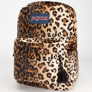 High Stakes Backpack Black/Beige Plush Cheetah One Size For Men 2373224