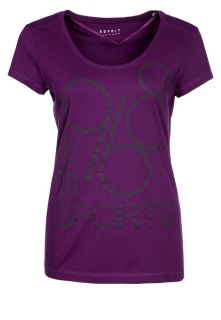 Esprit Sports   Print T shirt   purple