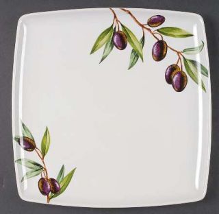 The Cellar Olives Dinner Plate, Fine China Dinnerware   Olive Branches, Coupe, S