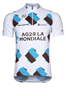ODLO   ½ ZIP AG2R LA MONDIALE   Sports shirt   white