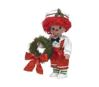 Precious Moments Raggedy Ann Christmas Traditons Boy Doll 12" Vinyl Toys & Games