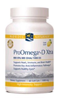 ProOmega D Xtra 1000mg 60 Softgels Health & Personal Care