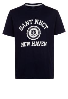 Gant   Print T shirt   blue